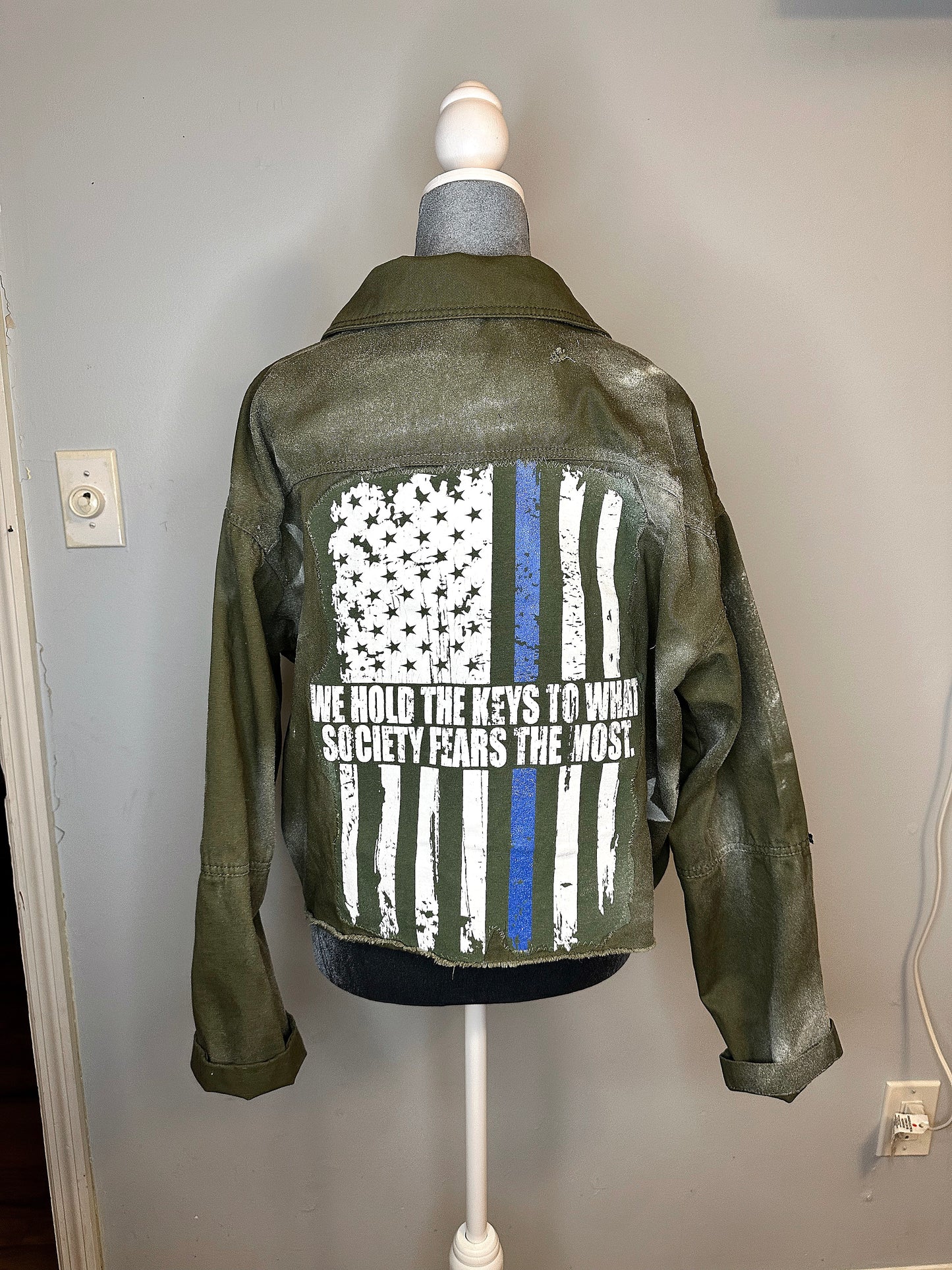 BACK THE BLUE Boutique Jacket 💙