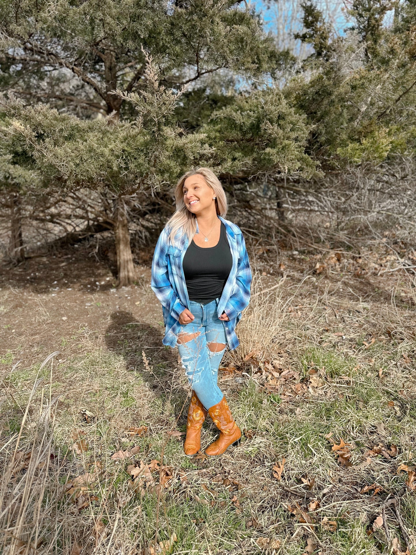 Blue lives matter flannel 💙