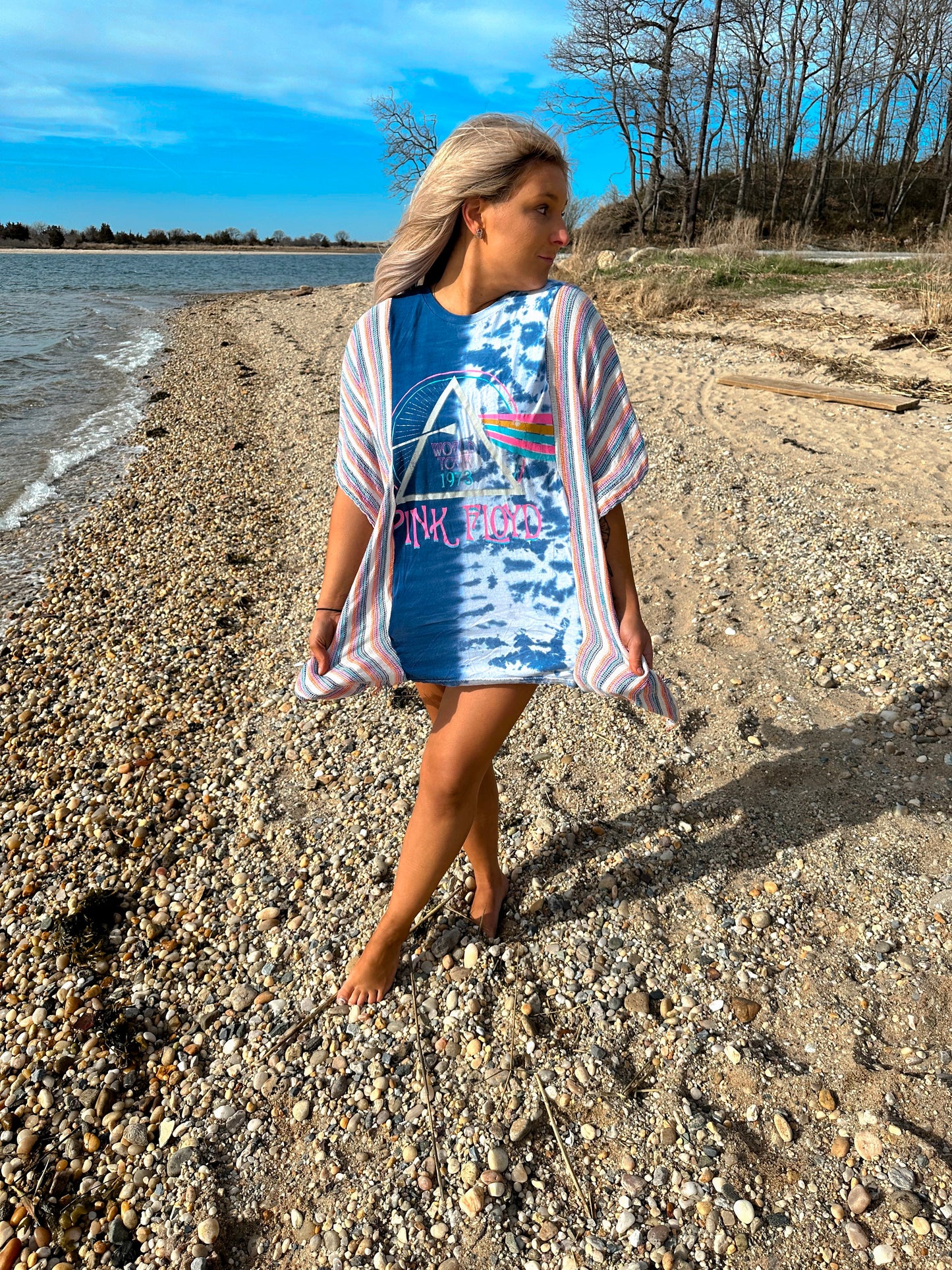 🏳️🌈⃤ PINK FLOYD BOHO COVER UP 🏳️🌈⃤