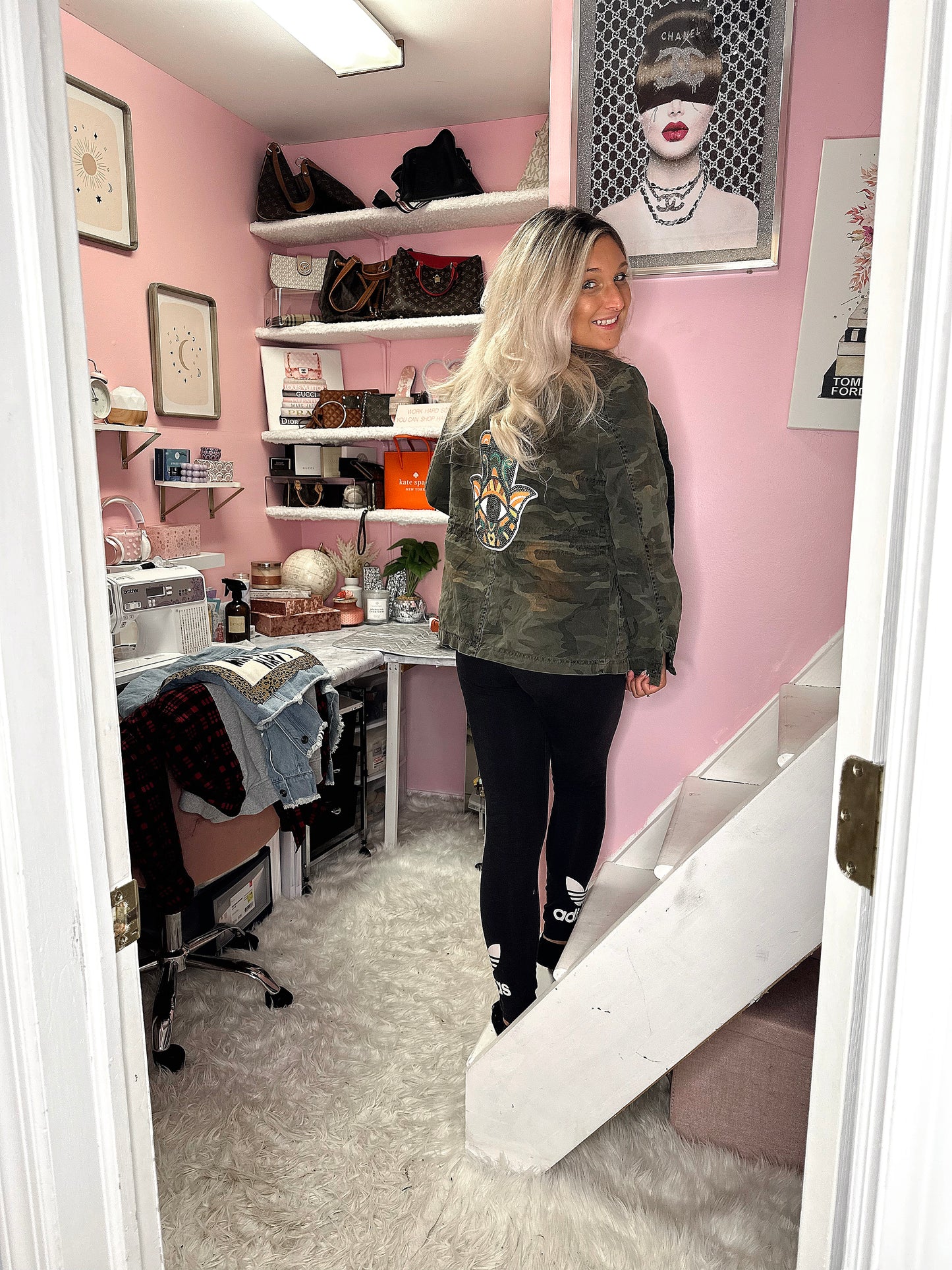 ARMY HAMSA BOUTIQUE JACKET