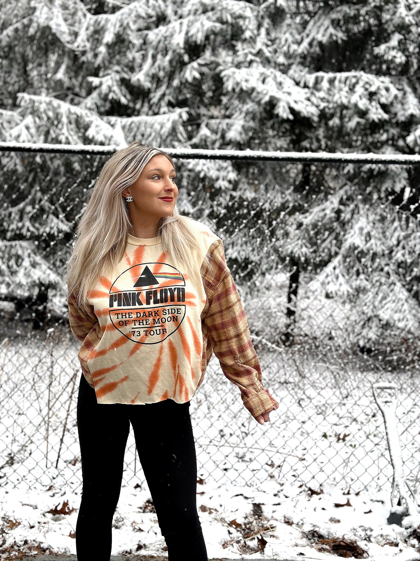 Pink Floyd flannel tee π³οΈβπβ€