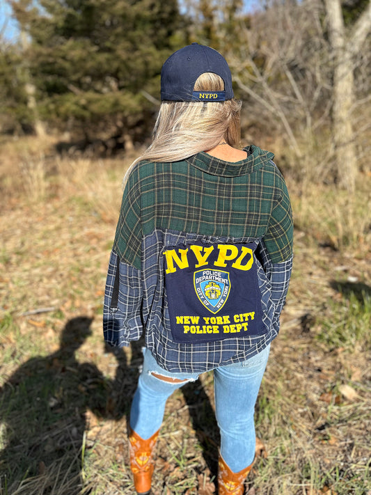 NYPD flannel💙